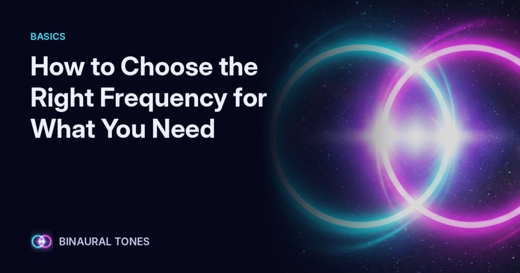 How to Choose the Right Frequency for What You Need